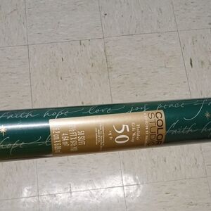 Hallmark Color Studio Gift  Wrapping Paper Large 50 Sq Ft Roll New Sealed